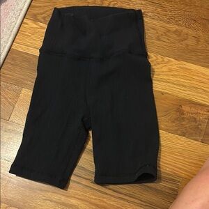 Aerie Black Bike Shorts